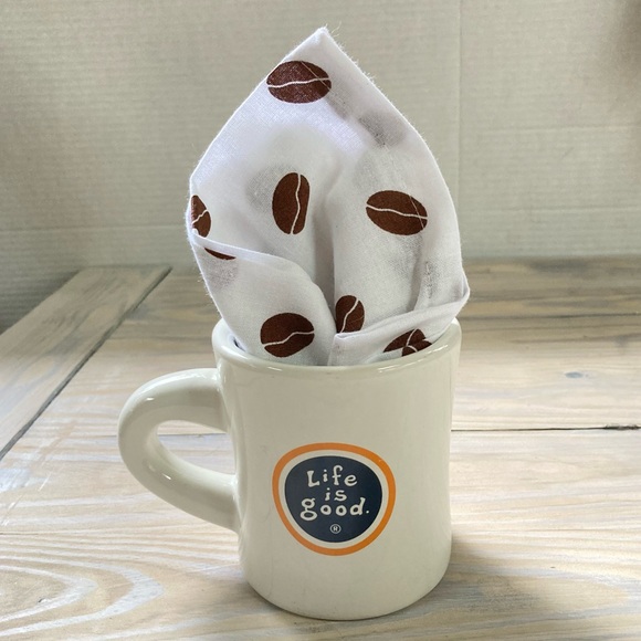 Gift Set LIFE IS GOOD Mug and Kitchen Towel Collectable Gift Pack - Picture 4 of 11